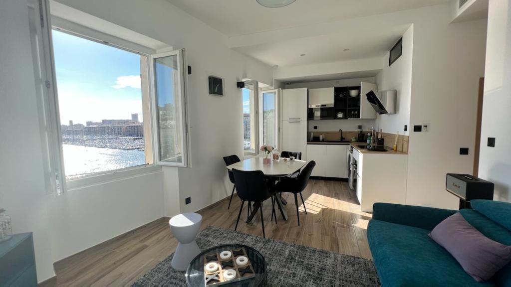 마르세유 Face Au Vieux Port Vue 180 De Notre Dame Au Panier 아파트 외부 사진