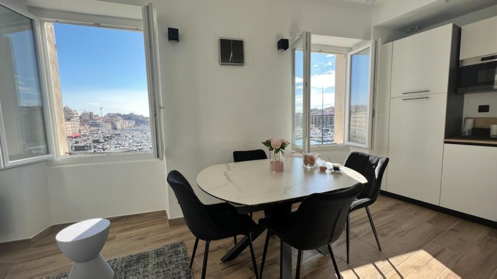 마르세유 Face Au Vieux Port Vue 180 De Notre Dame Au Panier 아파트 외부 사진